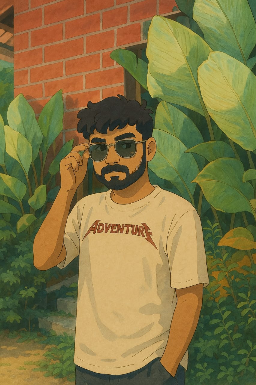 Portrait of Vividh P Ashokan